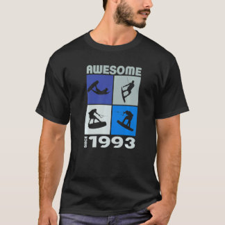 Camiseta Awesome since 1993 Wakeboard lifestyle