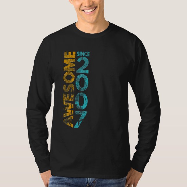 Camiseta Awesome Since 2007 1 (Frente)