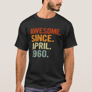Camiseta Awesome Since April 1950 Retro 71 Years Old 71Th B
