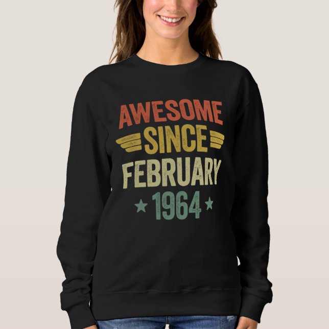 Camiseta Awesome Since February 1964 (Frente)