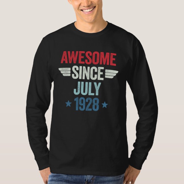 Camiseta Awesome Since July 1928 1 (Frente)