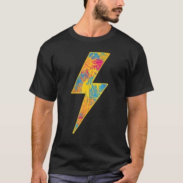 Camiseta Awesome TROPICAL BLAST Lightning Bolt (Frente)