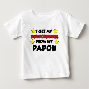 Camiseta Awesomeness de meu Papou