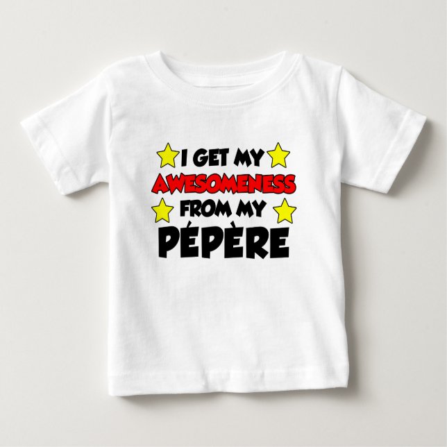 Camiseta Awesomeness de Pepere (Frente)