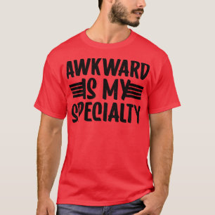 Camiseta Awkward, Meu Memória Especial É Engraçado