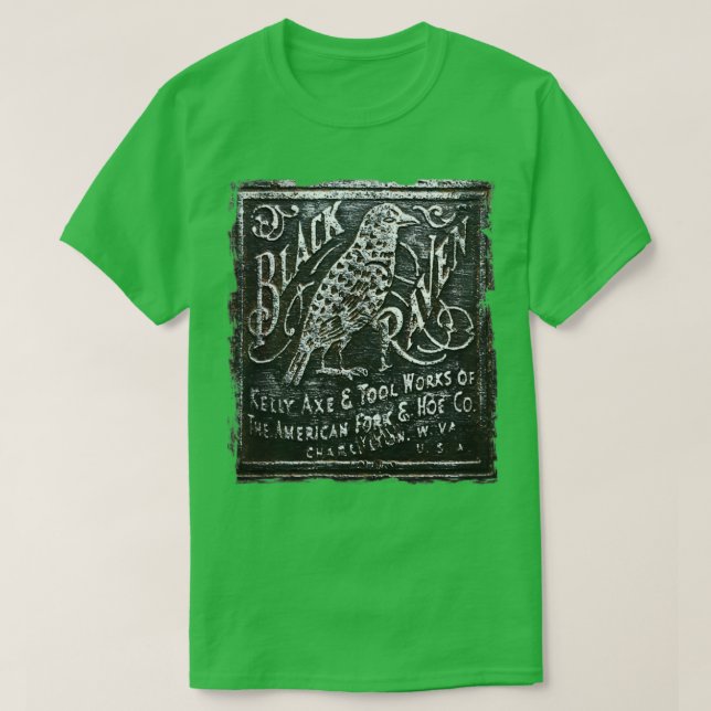 Camiseta Ax Black Raven Ax (Frente do Design)