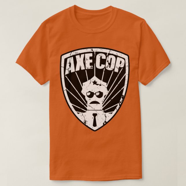 Camiseta Ax Cop (Frente do Design)