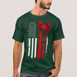 Camiseta Ax Flag Norse Mythology TSirt