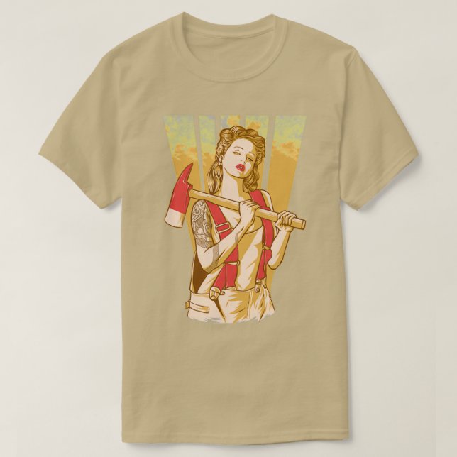 Camiseta Ax Girl 6 (Frente do Design)