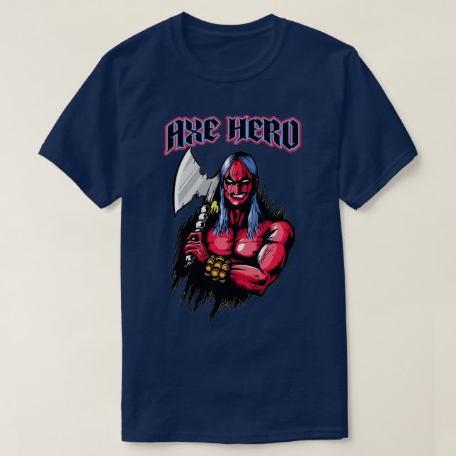 Camiseta Ax Heroe (Frente do Design)
