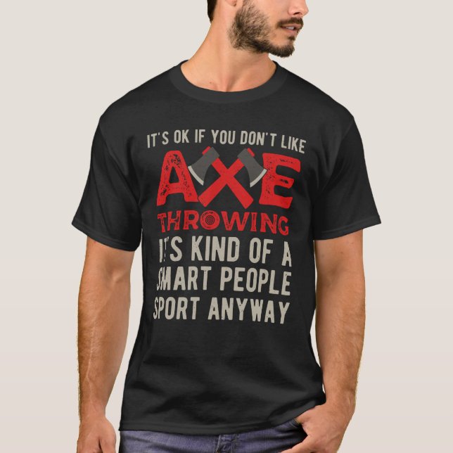 Camiseta Ax Jogando Engraçado (Frente)