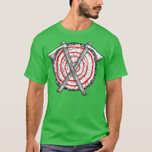 Camiseta Ax Jogando Olho-Grande Mestre Viking Eixos do Guer