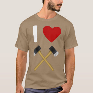 Camiseta Ax Jogando Para Homens Que Ostentam Dardos Madeira