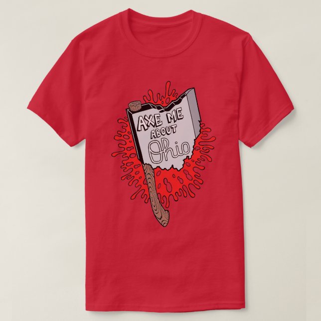 Camiseta Ax-me sobre o Ohio Classic TShirt (Frente do Design)
