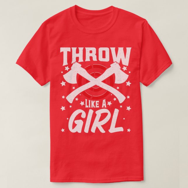 Camiseta Ax Thrower Jogando Ax Lover Engraçado Como um (Frente do Design)