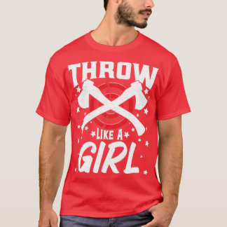 Camiseta Ax Thrower Jogando Ax Lover Engraçado Como um