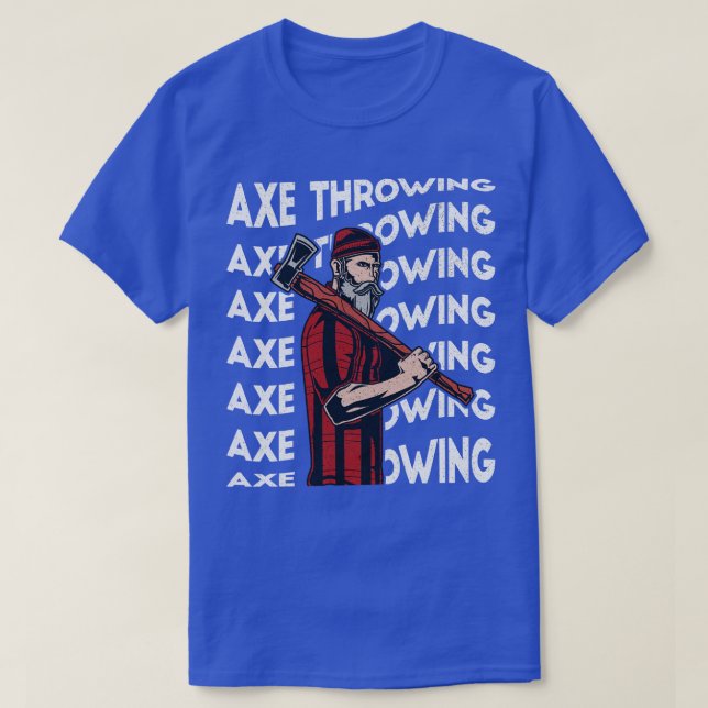 Camiseta Ax Throwing (Frente do Design)
