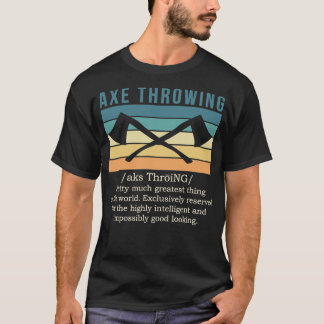 Camiseta Ax Throwing Ax Throwing Definition Classic TShir