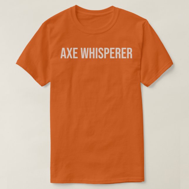 Camiseta Ax Whisperer (Frente do Design)