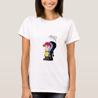 Camiseta Axel Norris T Shirt (Camisa básica de uso feminino