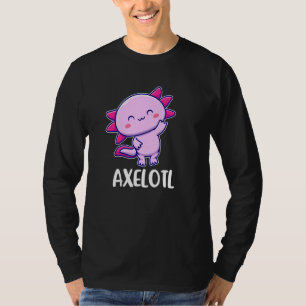 Camiseta Axelotl Axolotl Cute Para Ax Ou Axel