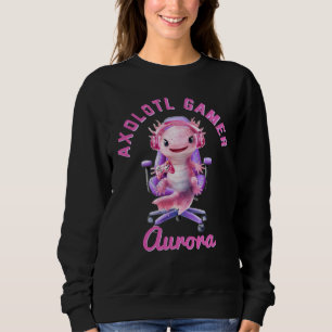 Camiseta Axelotl Cozy Gamer Girl Pink Cute Axolotl