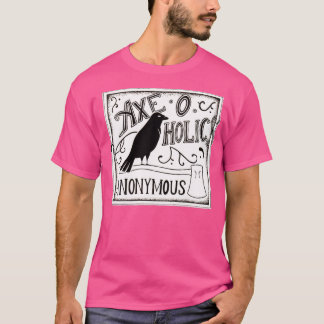 Camiseta AxeOHolics Classic Raven Preto Anônimo