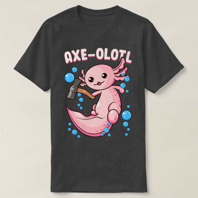 Camiseta Axeolotl 4 (Frente do Design)