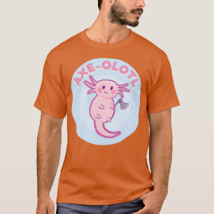 Camiseta Axeolotl Halloween Axolotl Pun Funny Classic TShir