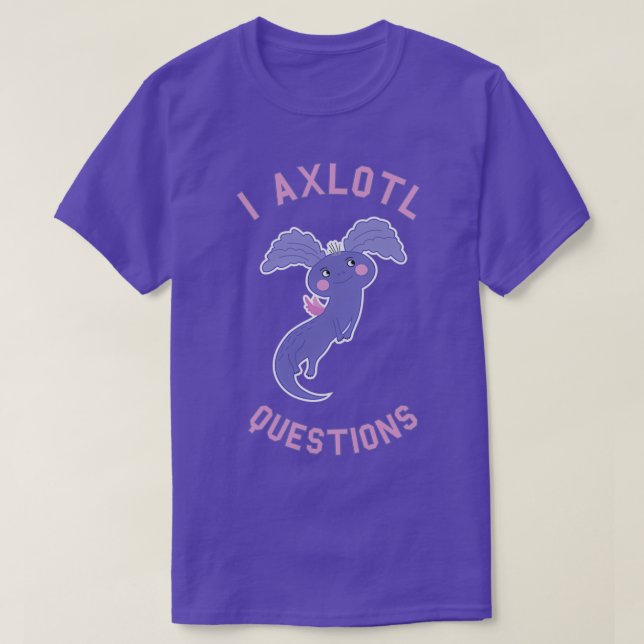 Camiseta Axlotl cutie (Frente do Design)