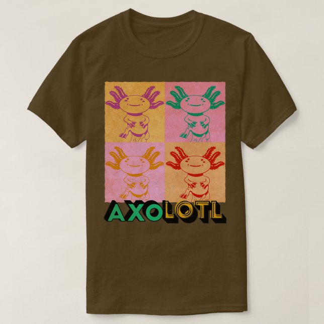Camiseta Axo Axo - Axo - Aquarismo Aquarista Axolotl (Frente do Design)