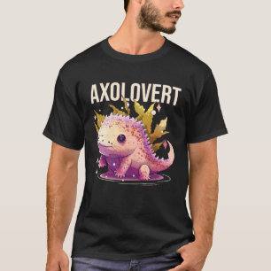 Camiseta Axo t Axolotl Anfíbio Peixe Ambulante Mexicano