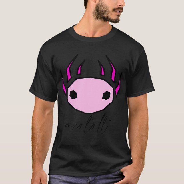 Camiseta Axolote, Axolote Fofo (Frente)