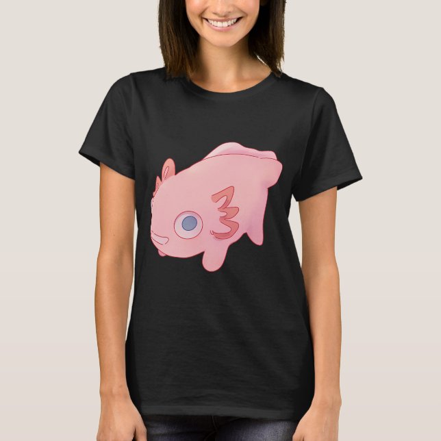 Camiseta Axolote Fofo (Frente)