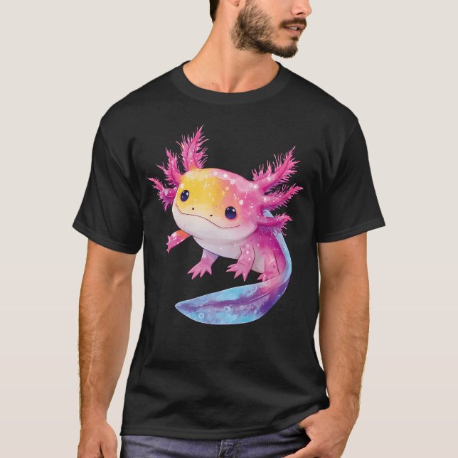 Camiseta Axolote Kawaii (Frente)