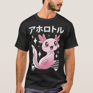 Camiseta Axolote Kawaii