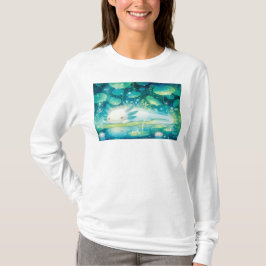 Camiseta Axolote no Lago Mágico