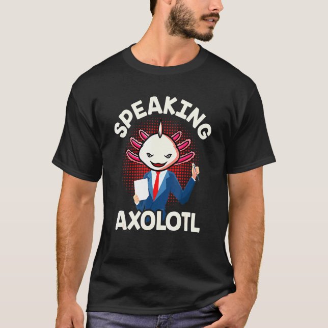 Camiseta Axolote Peixe Ambulante Mexicano (Frente)