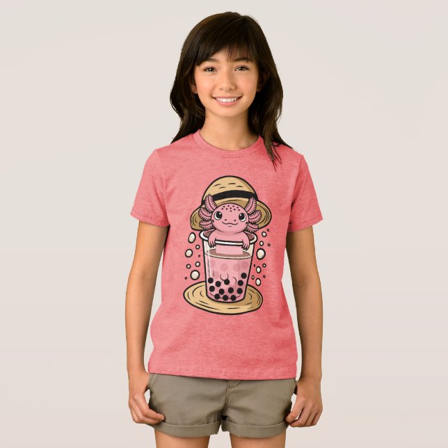 Camiseta Axolotl (Frente Completa)