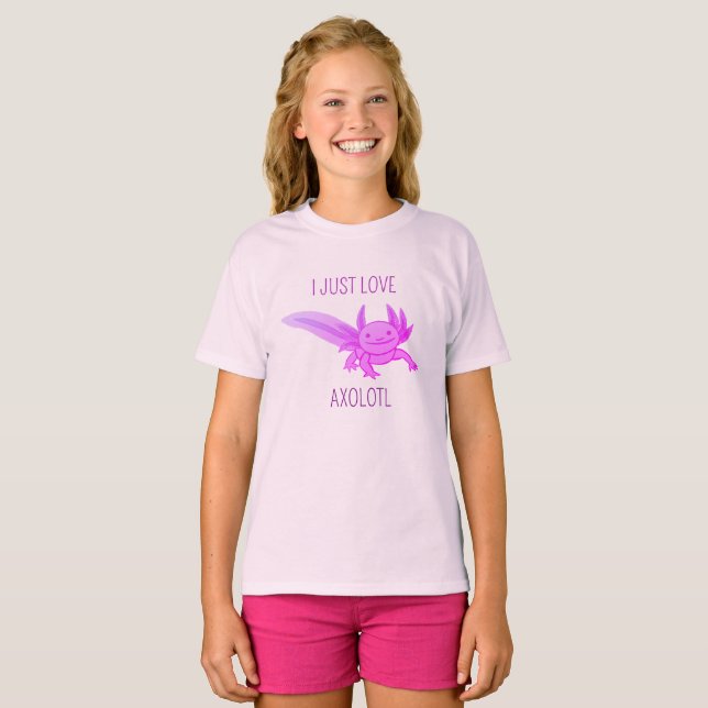 Camiseta Axolotl (Frente Completa)