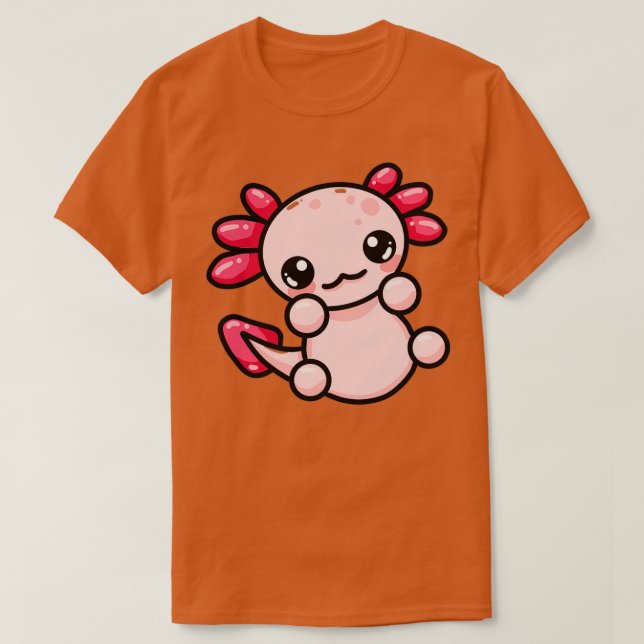 Camiseta Axolotl (Frente do Design)