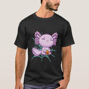 Camiseta Axolotl Ambystoma Mexicanum Halloween Peixe Andant