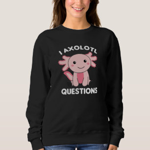 Camiseta Axolotl Amém Animais Doce Para Crianças Rosa