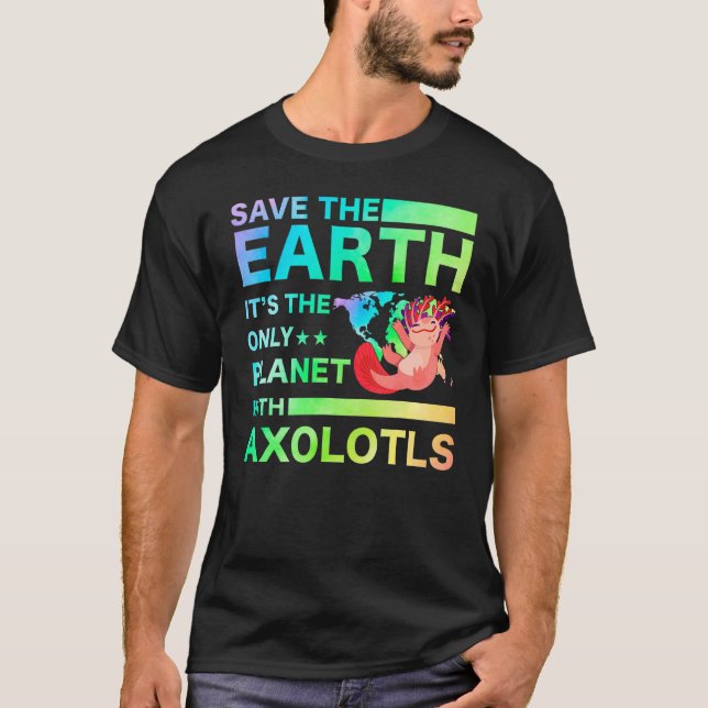 Camiseta Axolotl Amphibian   Sayings (Frente)