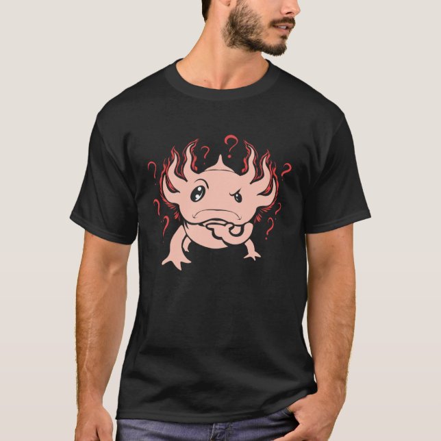 Camiseta Axolotl  Amphibians Axolotls Lizards (Frente)