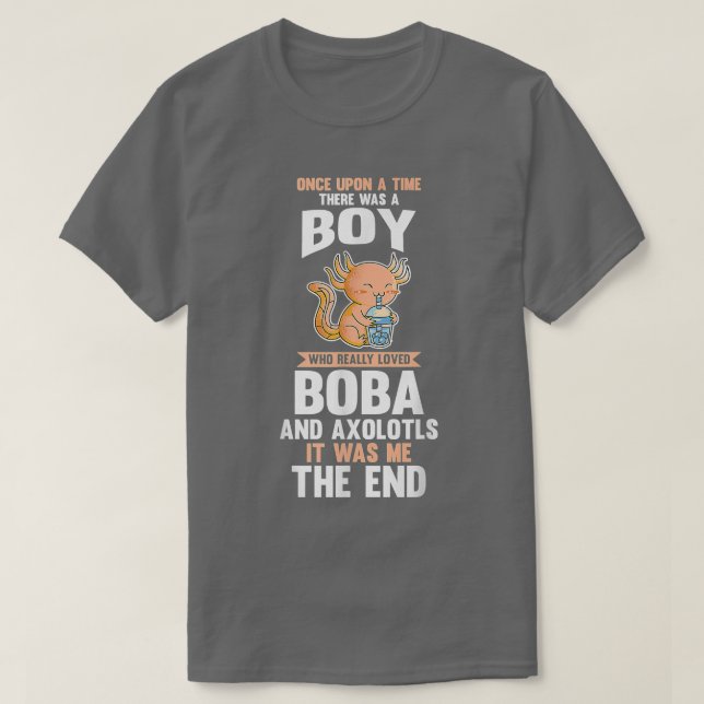 Camiseta Axolotl Bubble Tea55 (Frente do Design)