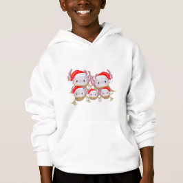 Camiseta Axolotl Christmas Hoodie