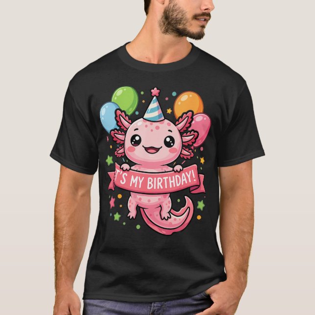 Camiseta Axolotl É Meu (Frente)