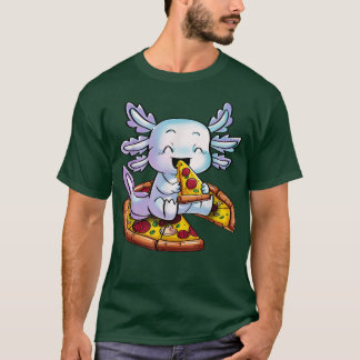 Camiseta Axolotl Eating Pizza Snaxalotl Sweets T Shirt