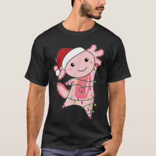 Camiseta Axolotl Fada de Natal Leve Axolotl